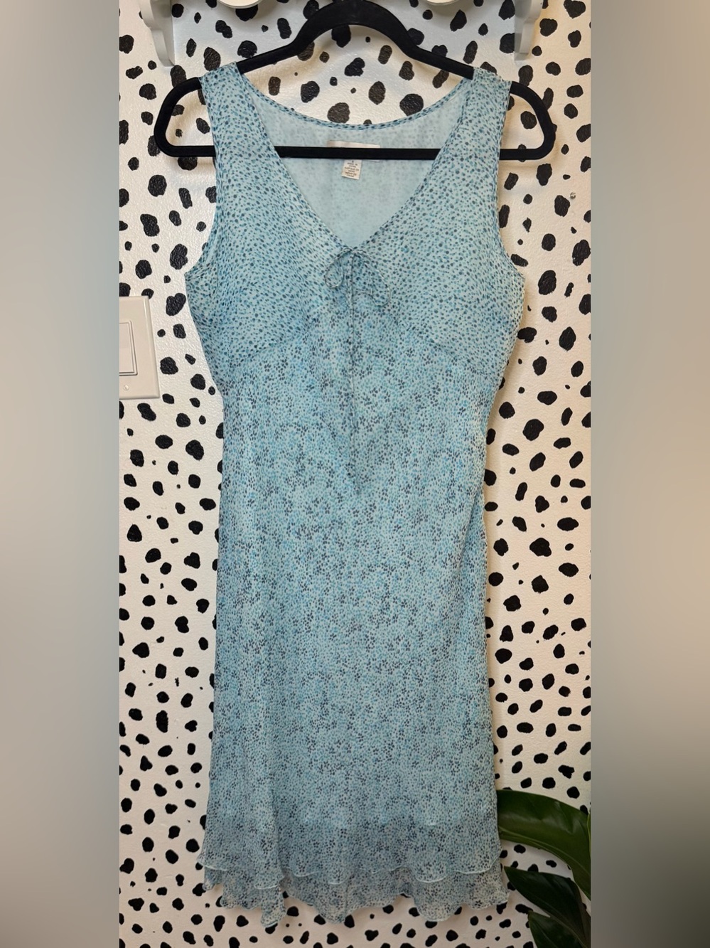 100% Silk Vintage Petite Sophisticate Y2K Sheer Slip Dress